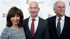 Jeff Bezos s rodiči