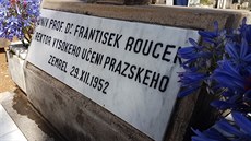 Etiopský hrob českého právního experta Františka Roučka po rekonstrukci.