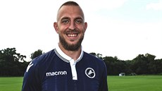 Ji�í Skalák v dresu Millwallu, kam p�estoupil z Brightonu.