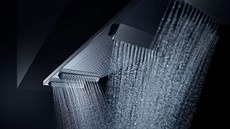 Sprchová hlavice ShowerHeaven má u velikost 1200×300 mm a tyi vysouvací...