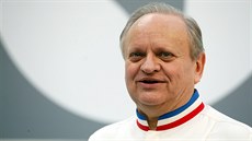 Gastronomická legenda Joel Robuchon  p�i náv�t�v� festivalu v Grand Palais v...