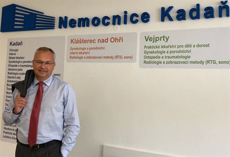 Petr Hossner psobil jako léka a posléze i len vedení Nemocnice Most,...