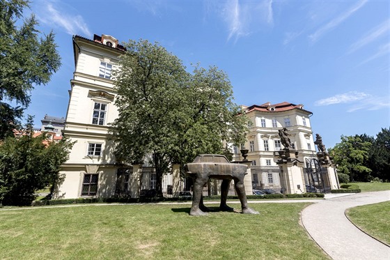 Zahrada Lobkovického paláce vznikla jako barokní ve francouzském stylu, ale...