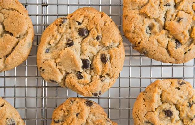 Cookies s kousky čokolády (ilustrační foto)