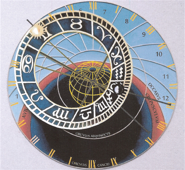 Jedna z pravdpodobných variant nové podoby staromstského orloje.