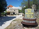 Muzeum olivového oleje ve vesnice krip
