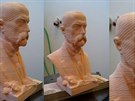Model sochy Masaryka vznikl dky 3D technologim