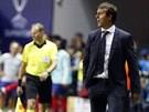 Nový trenér Realu Madrid Julen Lopetegui bhem utkání o evropský Superpohár v...