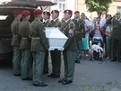 Pohřeb vojáka Patrika Štěpánka, který se společně s dalšími dvěma českými...
