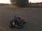 Dva motorkái havarovali na Písecku. Jeden nepeil náraz do stromu.