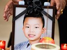 Poheb dvou vietnamských chlapc, kteí utonuli v jezeru Lhota. (14. srpen 2018)