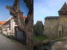 Horní ratajský hrad byl v 17. století výrazn pestavn na barokní zámek,...