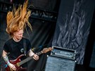 Zábr z festivalu Brutal Assault 2018, na snímku Bleed From Within