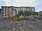 Likvidace skládky v Pedlicích, zbývá jet 300 tun odpadu, který se tu léta...