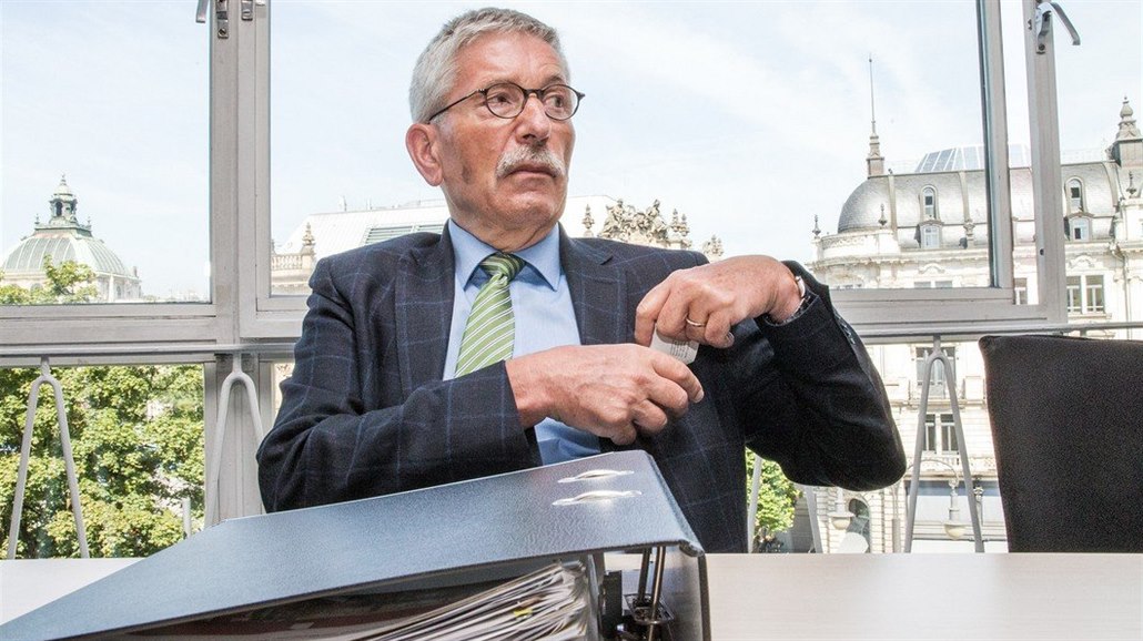 N�mecký ekonom a politik Thilo Sarrazin