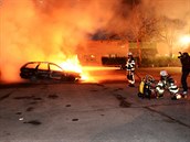 Pi porech automobil museli vdt hasii zasahovat tak ve Stockholmu v...