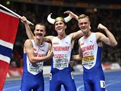 TI BRATI. Norsk bec Jakob Ingebrigtsen (uprosted) slav evropsk titul ze...