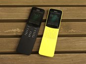 Žlutá a černá Nokia 8110 4G jsou funkčně i cenou shodné, liší se skutečně jen...