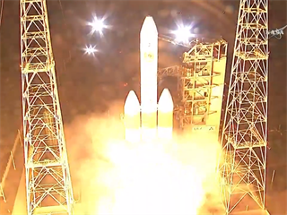 Úspěšný start rakety Delta IV Heavy 12.8.2018 v 9:31 se sondou Parker Solar...
