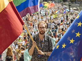 Prvod Prague Pride (11. srpna 2018).