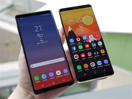 Samsung Galaxy Note 8 a Samsung Galaxy Note 9