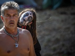 Záběr z festivalu Brutal Assault 2018
