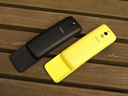 lutá Nokia 8110 4G je oproti erné verzi daleko výraznjí, lutá barva je v...