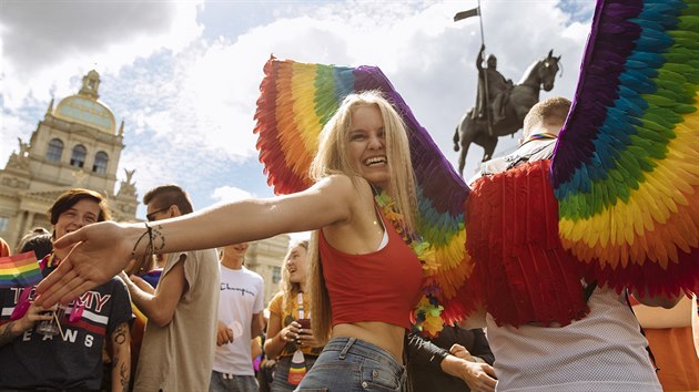 Prvod Prague Pride (11. srpna 2018).