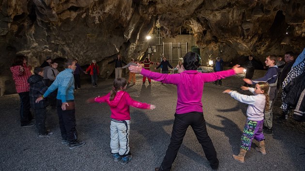 Jeskyn je pro speleoterapii naprosto výjimená. Krom jednoho koncertu a jedné...