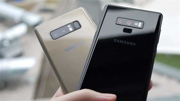 Samsung Galaxy Note 8 a Samsung Galaxy Note 9