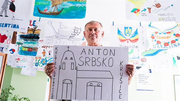 Anton ovanek ze Srbska z est generace ech, kte odeli do Bantu.