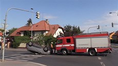 Nehoda v ulici Úvalská