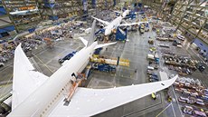 Výrobní hala Boeingu v americkém Everettu