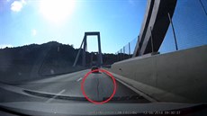 Na janovském most byla trhlina u ped pádem, ukázalo video