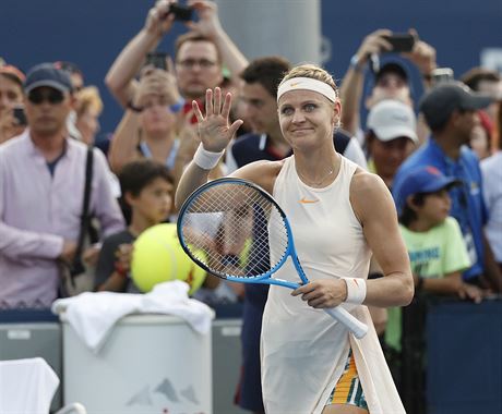 Lucie afov slav postup do druhho kola US Open.