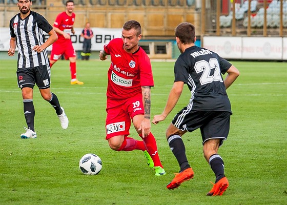 Ústecký Martin Jindráek klikuje mezi hrái eských Budjovic.