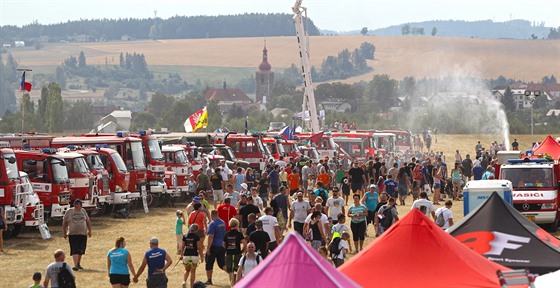 Minulé setkání hasi se v Pibyslavi konalo v roce 2018. Bylo rekordní, pilákalo na 40 tisíc lidí.