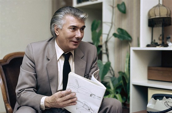 Scénárista a dramaturg Jií Blaek v roce 1982