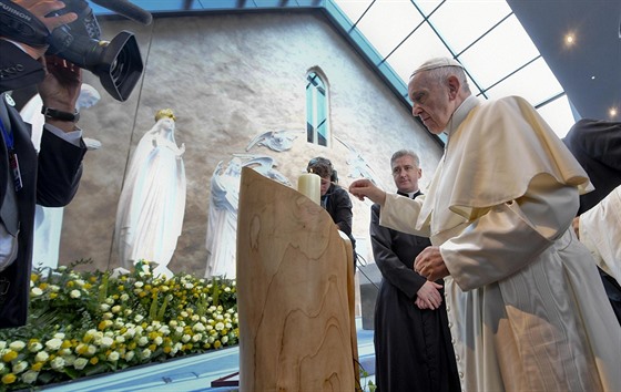 Pape Frantiek na poutním míst Knock (26. srpen 2018)