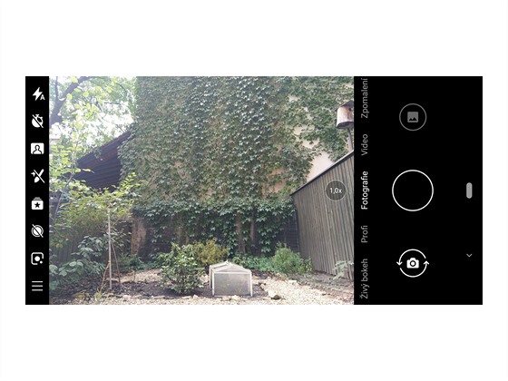 Aplikace Nokia Camera - nové prostředí