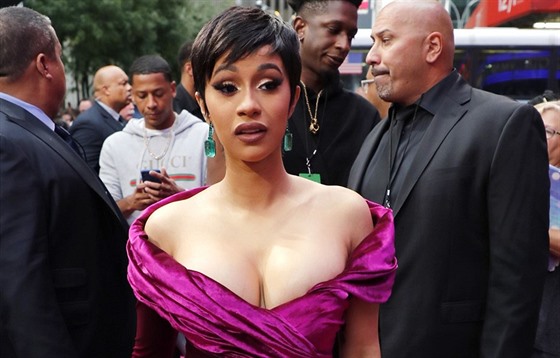 Cardi B. na pedávání cen MTV Video Music Awards (New York, 20. srpna 2018)