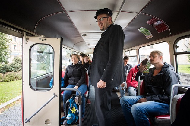 Den evropského ddictví oteve v Jablonci 17 zajímavých míst - retro bus