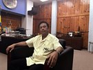 Palauský prezident Tommy Remengesau (19. srpna 2018)
