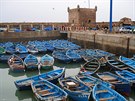 Lod v pístavu v Essaouie