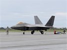 Letouny F-35 a F-22 v Norsku