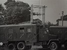 Stanovit vysílací techniky 7. spojovacího pluku v Litomicích, srpen 1968