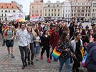 Druh ronk akce Pilsen Pride vyvrcholil v sobotu Duhovm prvodem z Mlnsk...