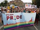 Druh ronk akce Pilsen Pride vyvrcholil v sobotu Duhovm prvodem z Mlnsk...