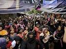 Tisíce muslimských Rohingů si připomněly výročí jednoho roku od útoků, které je...