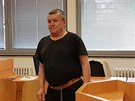 Ob�alovan� Ji�� Jedli�ka u �steck�ho krajsk�ho soudu (22.8.2018).
